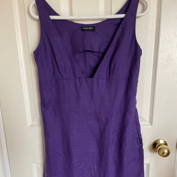 V-neck dress w/ built in tank top underneath - Picture 1 of 1